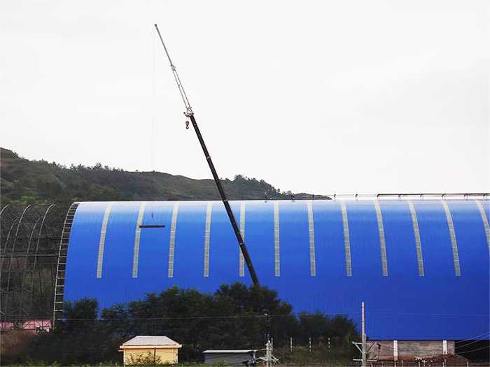 青岛煤棚网架工程